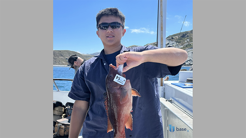 Shiyue Feng's big catch.