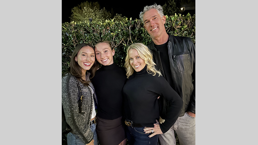 Bonnie Flores and her family