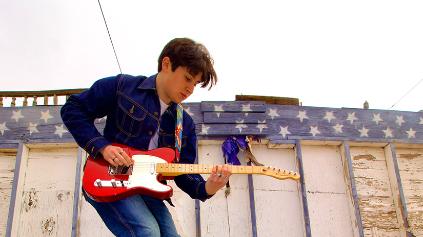 Brayden playing with New Americana