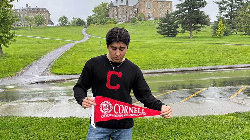 Brayden is on his way to Cornell in the fall
