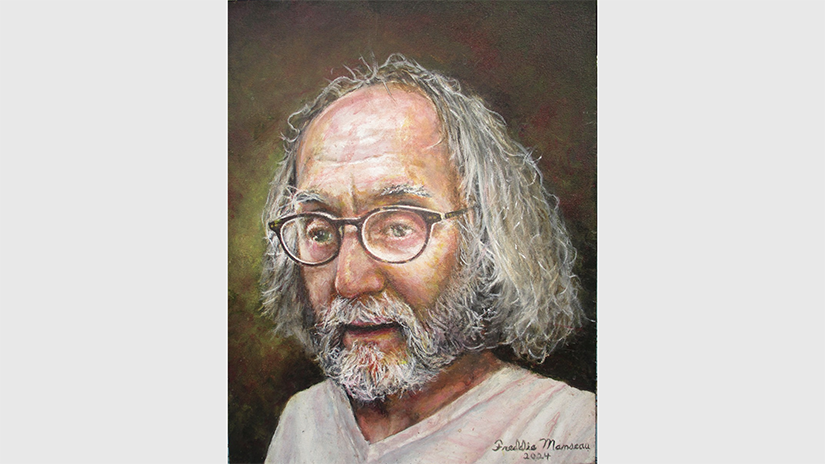 Freddie Manseau self portrait