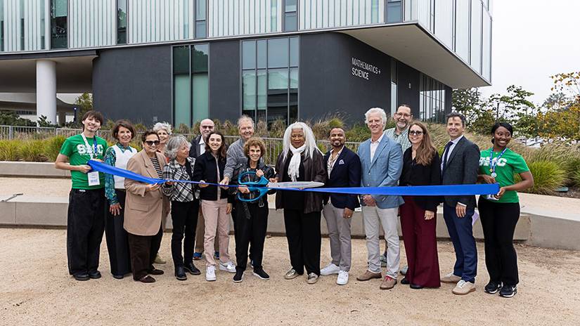 Ribbon cutting and Open House at SMC's new Math and Science Building