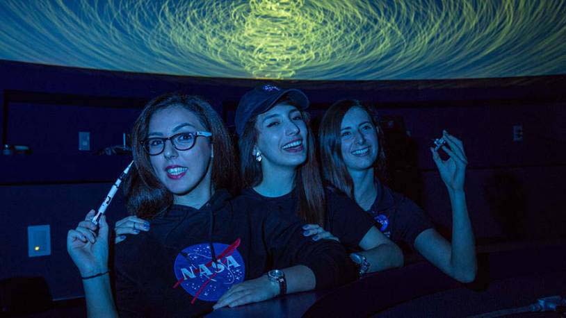 SMC students at NASA