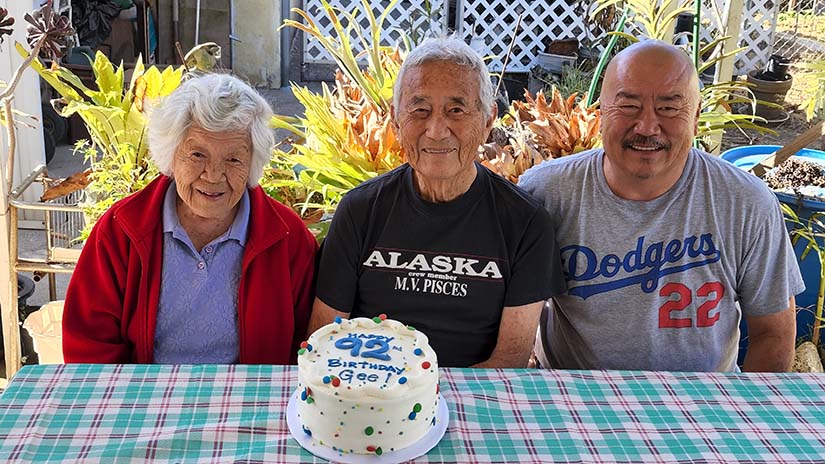 Terry and his parents