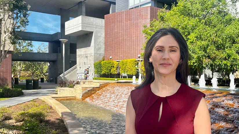 Dr Tania Acosta on main campus