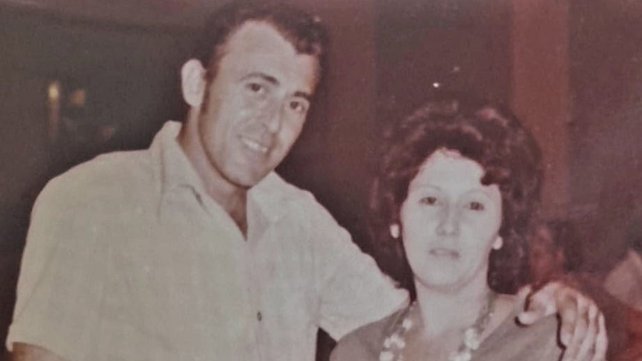 Tania's parents, mom (Tania Acosta) and dad (Higinio Acosta), circa 1980
