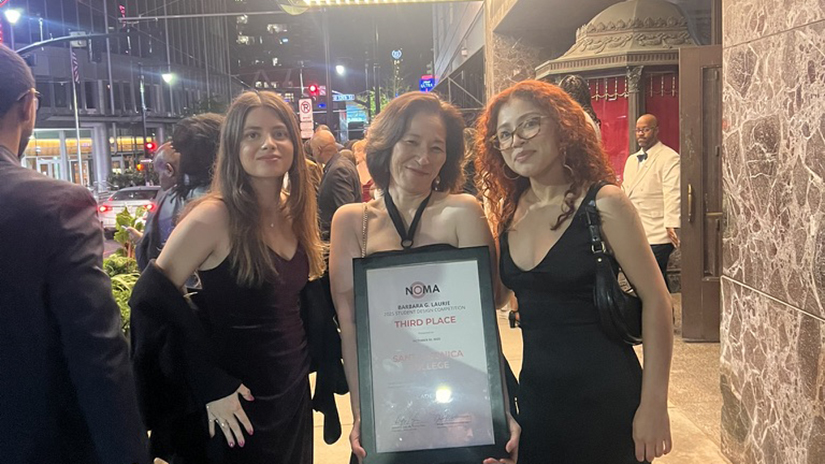 Mia with Professor Jo Hao