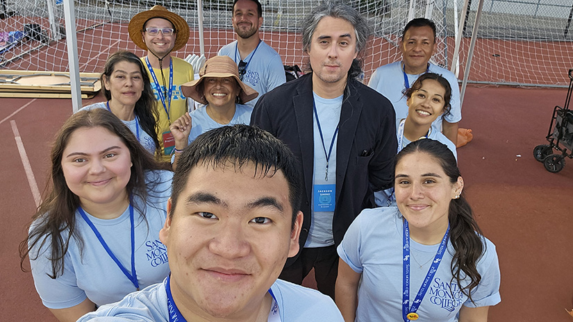 Bryan and the Admissions and Records Team after working on the 2025 Commencement Ceremony