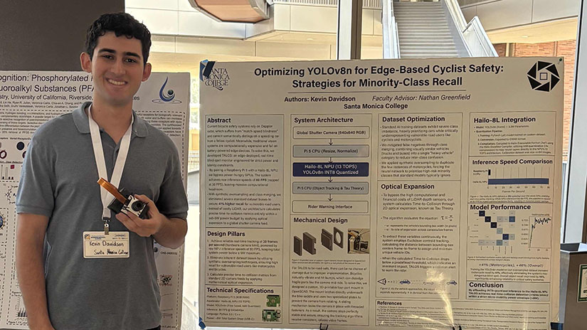 Kevin making a presentation at UCLA