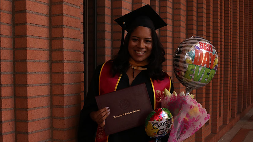 Julyssa's graduation from USC