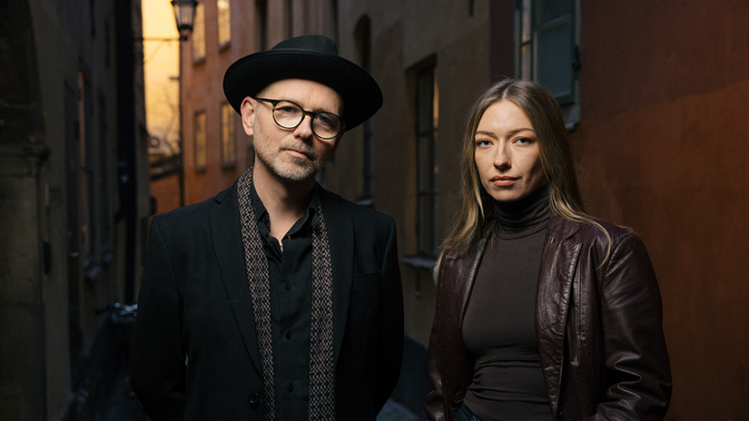 Pehr Granqvist (I) and Anja Winter (r) who co-authored the 2026 book "The Third Way: A Vision for the Psychedelic Renaissance"