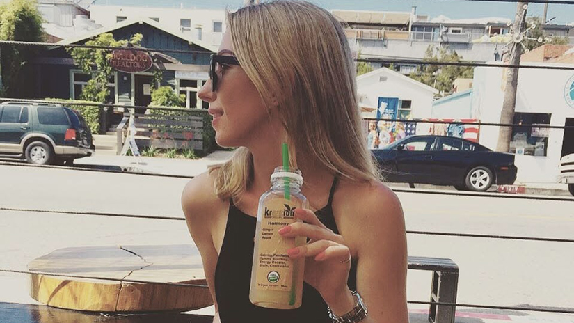 The day Anja moved to Los Angeles in 2015