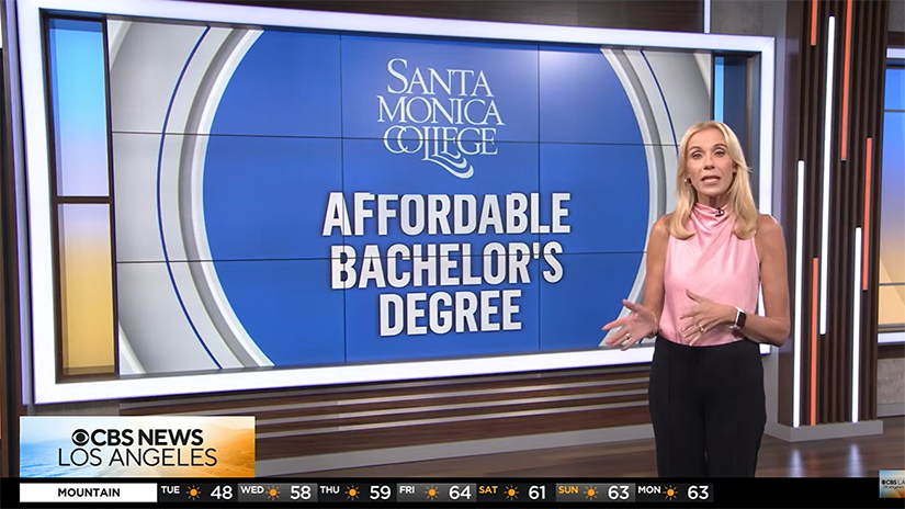 SMC's new cloud computing bachelor's featured by CBS/KCAL