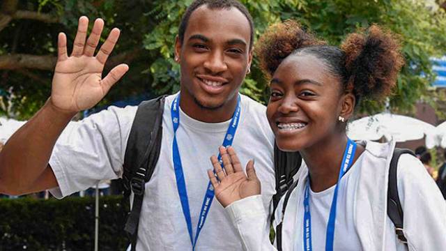 Two students
